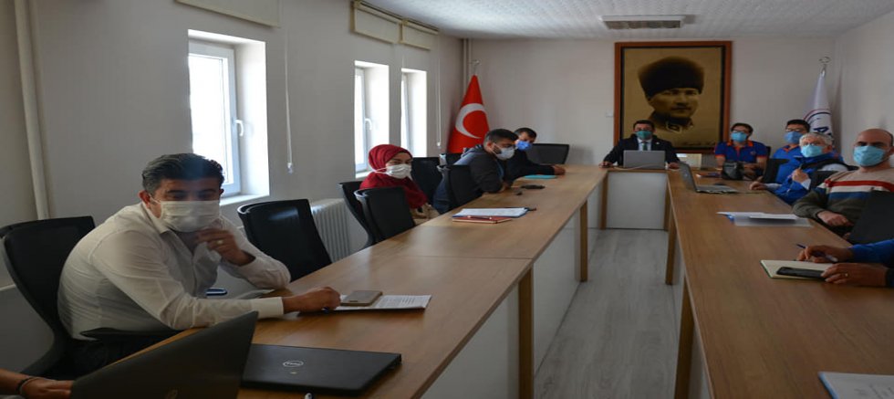 Il afet risk azaltma planı çalıştayı yapıldı