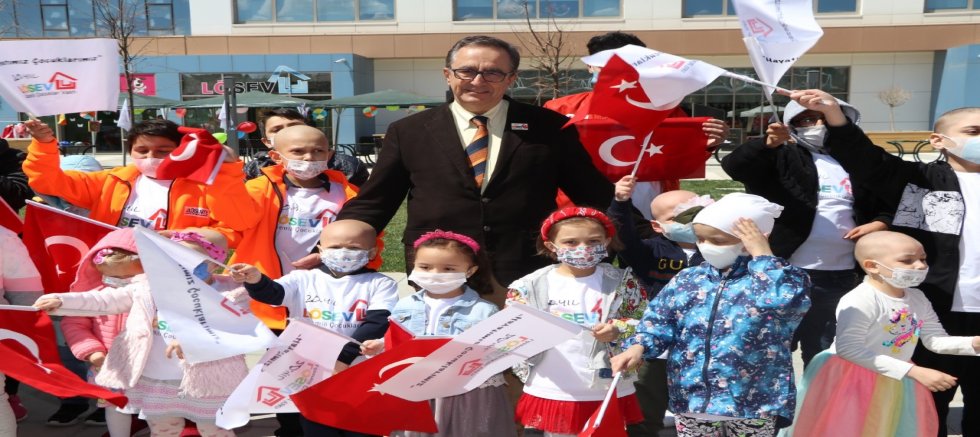 Lösev sağlık kenti’nde 23. nisan coşkusu