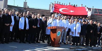 Tıp , Mimarlık ve Mühendislik Fakültelerinden Zeytin Dalı Harekatı'na Destek